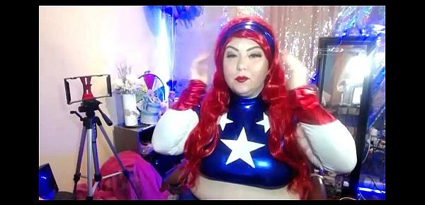  BBW MILF PORNSTAR PLATINUM PUZZY DRESSES IN COSPLAY COSTUME FOR LIVE CAMS